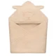 Детское муслиновое полотенце с капюшоном Lionelo Beige Sand, 80x80 см foto