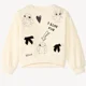 Orchestra Bluza din molton Stitch cu fundite foto