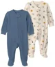Carter's Set 2 pijamale cu talpa Sporty foto