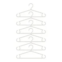 Set de umerase Premaman White, 6 buc.