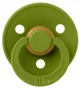 Suzeta rotunda din latex BIBS Colour Wasabi (0-6 luni) foto