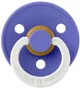 Suzeta rotunda fosforescenta din latex BIBS Colour Glow Grape (6-18 luni) foto