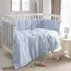 Lenjerie de pat pentru copii Perina Teddy Sateen Collection, Blue foto