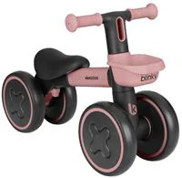 Bicicleta fara pedale KikkaBoo Ride-On Blinky Pink
