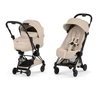 Коляска 2 в 1 Cybex Coya Matt Black Cozy Beige 2026