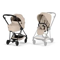 Коляска 2 в 1 Cybex Mios Matt Black Cozy Beige 2026