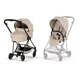 Коляска 2 в 1 Cybex Mios Matt Black Cozy Beige 2026 foto