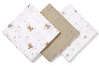 Супермягкие муслиновые пелёнки BabyOno Cream, 3 шт. foto