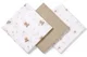 Супермягкие муслиновые пелёнки BabyOno Cream, 3 шт. foto