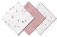 Супермягкие муслиновые пелёнки BabyOno Rose, 3 шт. foto