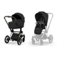 Коляска 2 в 1 Cybex Priam Rosegold Sepia Black 2026 foto