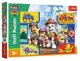 Puzzle Trefl Paw Patrol: Catelusii si dinozaurii, 100 el. foto