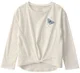 Carter's Bluza cu maneca lunga si nod Ivory foto
