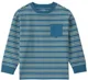 Carter's Bluza cu maneca lunga cu dungi foto