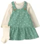 Carter's Set 3 piese Bow Floral - salopeta tip rochita, body si o pereche de sosete foto