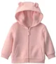 Carter's Hanorac cu fermoar si gluga Baby Pink foto