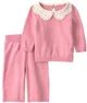 Carter's Set 2 piese Pink - pulover subtire si pantaloni foto