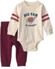 Carter's Set 2 piese Big Fan of Mommy - body si pantaloni foto