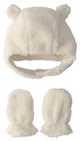 Carter's Set caciulita si manusi din sherpa Cream Teddy foto