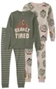 Carter's Set 2 pijamale din bumbac Bearly Tired foto