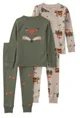 Carter's Set 2 pijamale din bumbac Fox foto