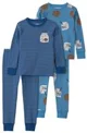 Carter's Set 2 pijamale din bumbac Cookies & Milk foto