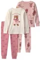 Carter's Set 2 pijamale din bumbac Bear foto