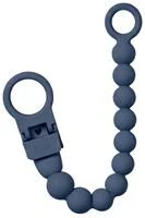 Силиконовый держатель-клипса для пустышки BIBS Steel Blue foto