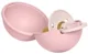 Set suzeta din latex si cutie mini BIBS Colour Petal&Baby Pink (6-18 luni) foto