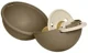 Set suzeta din latex si cutie mini BIBS Colour Vanilla&Dark Oak (6-18 luni) foto