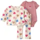 Carter's Set 3 piese I Heart Daddy - hanorac, body si pantaloni foto