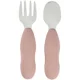 Set 2 tacamuri din inox Beaba Cotton Candy foto