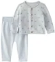 Carter's Set 2 piese Train - cardigan si pantaloni foto