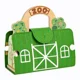 Set de joaca din lemn Tooky Toy Gradina zoologica foto