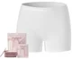 Chilotei postanatali de unica folosinta din bumbac Momcozy White, 7 buc., marimea M foto