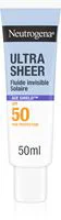 Fluid pentru fata Neutrogena Ultra-Sheer Invisible Fluid Sunscreen Age Shield SPF 50, 50 ml foto