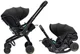 Scoica auto si carucior 2 in 1 Doona X i-Size Nitro Black foto