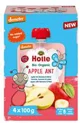 Piure Holle Bio Organic Apple Ant de mere, banane si pere (6+ luni)  3+1 Cadou, 4x100 g foto