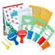 Set de creatie Hape Pictura distractiva cu burete foto