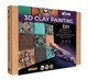 Tablou 3D cu plastilina aerata Okto Air Clay Mudejar Fusion, 30x30 cm foto