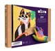 Tablou 3D pe numere din plastilina aerata Okto Air Clay Pisica Poznasa, 29x29 cm foto