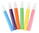 Markere pentru textile Toi Toys fosforescente, 6 buc. foto