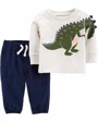 Carter's Set 2 piese Dinozaur - bluza si pantaloni foto