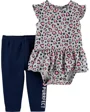 Carter's Set 2 piese Purrfect - body si pantaloni foto