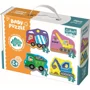 Puzzle Trefl Baby Classic - Vehicles on the construction site, 4 in 1 (3+4+5+6 piese) foto