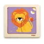 Деревянный пазл Viga Toys Lion, 4 эл. foto