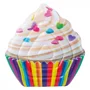 Saltea gonflabila Intex Cupcake, 142x35 cm foto