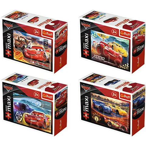 Puzzle miniMaxi Trefl Cars 3 New winners, 20 piese foto