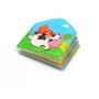 Jucarie-carte cu sunete BabyOno Country Animals, 15,5x16 cm foto