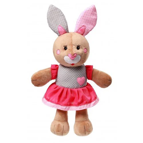 Jucarie cu zornaitoare BabyOno Iepurasul Julia, 36 cm foto